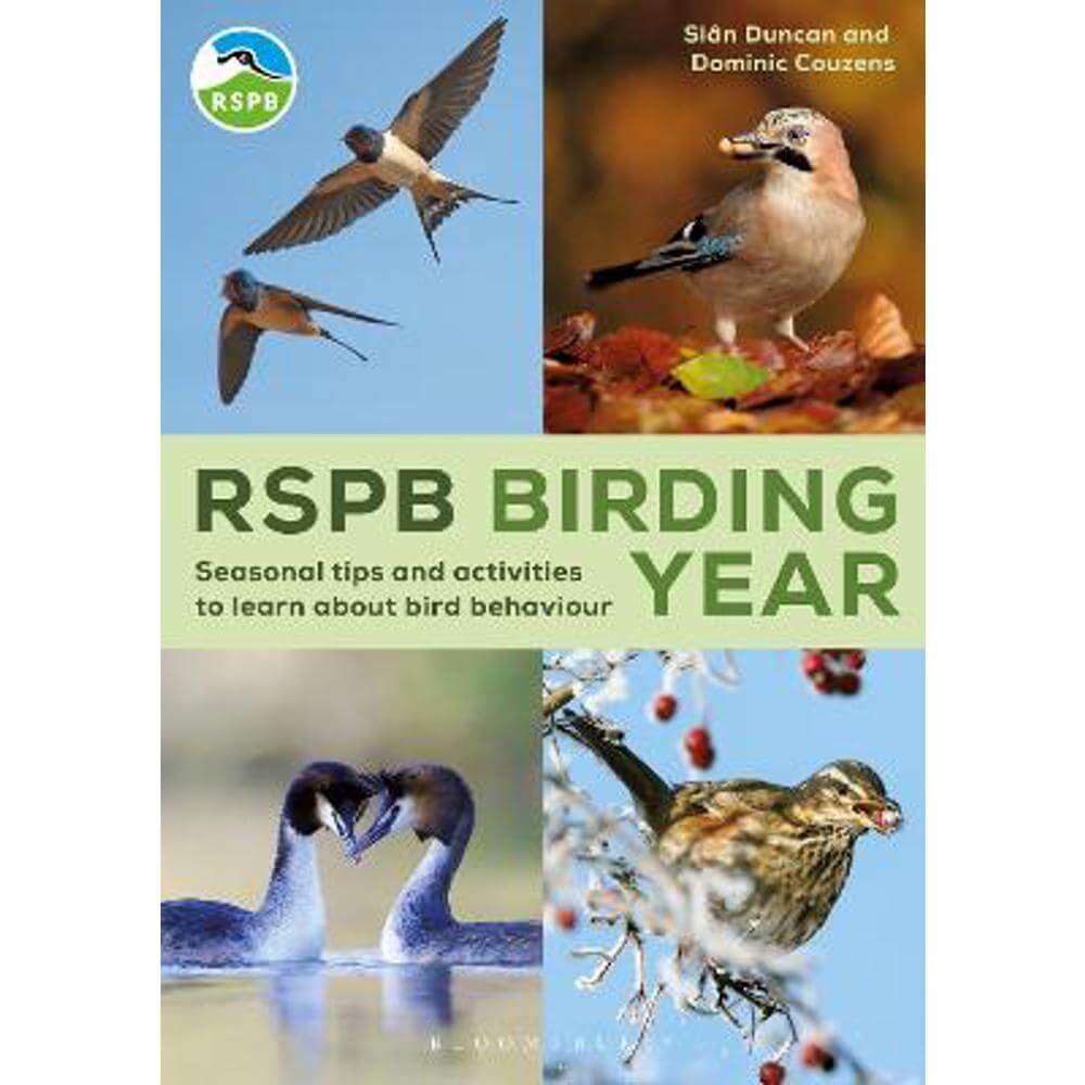 RSPB Birding Year: Seasonal tips and activities to learn about bird behaviour (Paperback) - Dominic Couzens